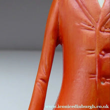 Load image into Gallery viewer, Very Rare Antique Bisque Porcelain SKINNY or Elongated Figurine by Schafer &amp; Vater: FOX HUNTER
