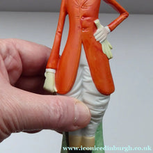 Load image into Gallery viewer, Very Rare Antique Bisque Porcelain SKINNY or Elongated Figurine by Schafer &amp; Vater: FOX HUNTER

