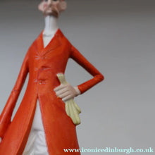 Load image into Gallery viewer, Very Rare Antique Bisque Porcelain SKINNY or Elongated  Figurine by Schafer &amp; Vater: FOX HUNTER
