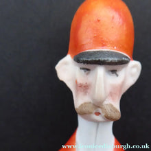 Load image into Gallery viewer, Very Rare Antique Bisque Porcelain SKINNY or Elongated Figurine by Schafer &amp; Vater: FOX HUNTER

