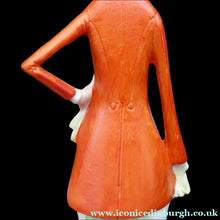 Load image into Gallery viewer, Very Rare Antique Bisque Porcelain SKINNY or Elongated Figurine by Schafer &amp; Vater: FOX HUNTER
