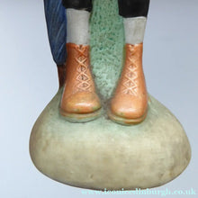 Load image into Gallery viewer, VERY Rare Antique Bisque Porcelain SKINNY or Elongated Figurine by Schafer &amp; Vater: MR ADAM 1 
