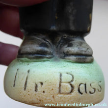 Load image into Gallery viewer, Antique Bisque Porcelain SKINNY or Elongated Figurine by Schafer &amp; Vater: MR BASS (Opera Singer) 
