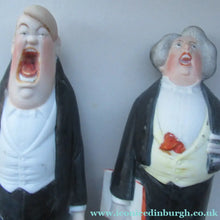 Load image into Gallery viewer, Antique Bisque Porcelain SKINNY or Elongated Figurine by Schafer &amp; Vater: MR BASS (Opera Singer) 
