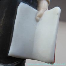 Load image into Gallery viewer, Antique Bisque Porcelain SKINNY or Elongated Figurine by Schafer &amp; Vater: MR BASS (Opera Singer) 
