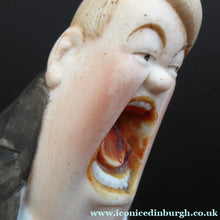 Load image into Gallery viewer, Antique Bisque Porcelain SKINNY or Elongated Figurine by Schafer &amp; Vater: MR BASS (Opera Singer) 
