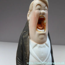 Load image into Gallery viewer, Antique Bisque Porcelain SKINNY or Elongated Figurine by Schafer &amp; Vater: MR BASS (Opera Singer) 
