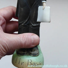 Load image into Gallery viewer, Antique Bisque Porcelain SKINNY or Elongated Figurine by Schafer &amp; Vater: MR BASS (Opera Singer) 
