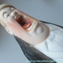 Load image into Gallery viewer, Rare Antique Bisque Porcelain SKINNY or Elongated Figurine by Schafer &amp; Vater: MR BASS (Opera Singer) - Schafer &amp; Vater
