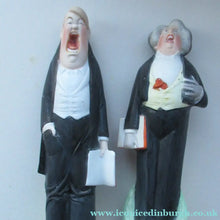 Load image into Gallery viewer, Antique Bisque Porcelain SKINNY or Elongated Figurine by Schafer &amp; Vater: MR BASS (Opera Singer) 
