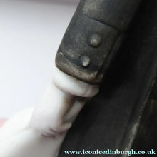 Load image into Gallery viewer, Antique Bisque Porcelain SKINNY or Elongated Figurine by Schafer &amp; Vater: ONE OF THE BOYS 
