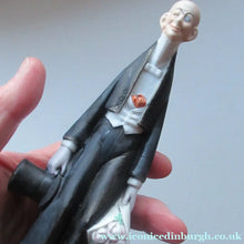 Load image into Gallery viewer, Antique Bisque Porcelain SKINNY or Elongated Figurine by Schafer &amp; Vater: ONE OF THE BOYS 
