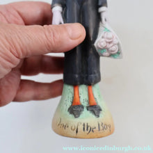 Load image into Gallery viewer, Rare Antique Bisque Porcelain SKINNY or Elongated  Figurine by Schafer &amp; Vater: ONE OF THE BOYS
