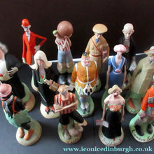 Load image into Gallery viewer, Rare Antique Bisque Porcelain SKINNY or Elongated Figurine by Schafer &amp; Vater: ONE OF THE BOYS - Schafer &amp; Vater
