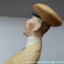 Load image into Gallery viewer, Very Rare Antique Bisque Porcelain SKINNY or Elongated Figurine by Schafer &amp; Vater: THE GOLFER
