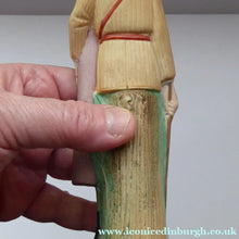 Load image into Gallery viewer, Very Rare Antique Bisque Porcelain SKINNY or Elongated Figurine by Schafer &amp; Vater: THE GOLFER
