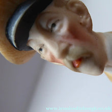 Load image into Gallery viewer, Very Rare Antique Bisque Porcelain SKINNY or Elongated Figurine by Schafer &amp; Vater: THE GOLFER
