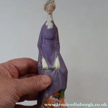 Load image into Gallery viewer, Very Rare Antique Bisque Porcelain SKINNY or Elongated  Figurine by Schafer &amp; Vater: THE LITTLE SHOE SHINER
