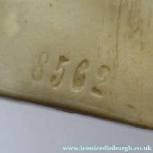 Load image into Gallery viewer, Antique Bisque Porcelain SKINNY or Elongated Figurine by Schafer &amp; Vater: THE LITTLE SHOE SHINER
