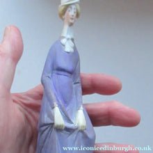 Load image into Gallery viewer, Antique Bisque Porcelain SKINNY or Elongated Figurine by Schafer &amp; Vater: THE LITTLE SHOE SHINER
