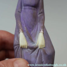 Load image into Gallery viewer, Very Rare Antique Bisque Porcelain SKINNY or Elongated  Figurine by Schafer &amp; Vater: THE LITTLE SHOE SHINER
