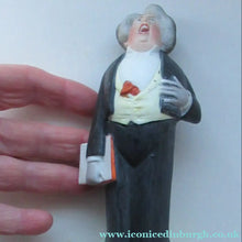 Load image into Gallery viewer, Antique Bisque Porcelain SKINNY or Elongated Figurine by Schafer &amp; Vater: THE TENOR (Opera Singer) 
