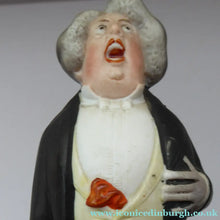 Load image into Gallery viewer, Antique Bisque Porcelain SKINNY or Elongated Figurine by Schafer &amp; Vater: THE TENOR (Opera Singer) 
