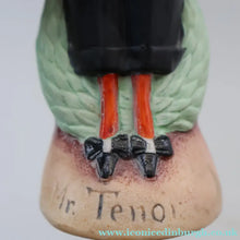 Load image into Gallery viewer, Rare Antique Bisque Porcelain SKINNY or Elongated  Figurine by Schafer &amp; Vater: THE TENOR (Opera Singer)

