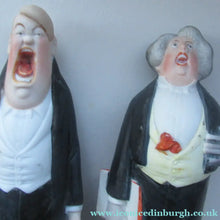 Load image into Gallery viewer, Antique Bisque Porcelain SKINNY or Elongated Figurine by Schafer &amp; Vater: THE TENOR (Opera Singer) 
