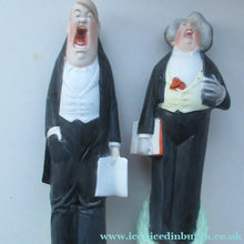 Load image into Gallery viewer, Antique Bisque Porcelain SKINNY or Elongated Figurine by Schafer &amp; Vater: THE TENOR (Opera Singer) 

