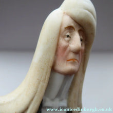 Load image into Gallery viewer, Antique Bisque Porcelain SKINNY or Elongated Figurine by Schafer &amp; Vater: THE VIOLINST
