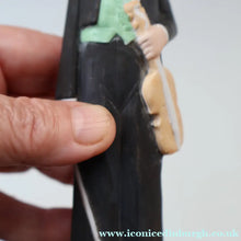 Load image into Gallery viewer, Rare Antique Bisque Porcelain SKINNY or Elongated  Figurine by Schafer &amp; Vater: THE VIOLINST
