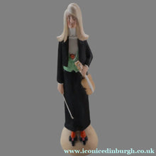 Load image into Gallery viewer, Rare Antique Bisque Porcelain SKINNY or Elongated  Figurine by Schafer &amp; Vater: THE VIOLINST
