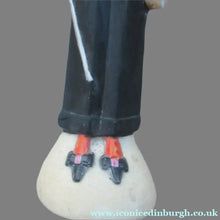 Load image into Gallery viewer, Antique Bisque Porcelain SKINNY or Elongated Figurine by Schafer &amp; Vater: THE VIOLINST
