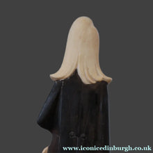 Load image into Gallery viewer, Rare Antique Bisque Porcelain SKINNY or Elongated  Figurine by Schafer &amp; Vater: THE VIOLINST
