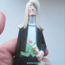 Load image into Gallery viewer, Antique Bisque Porcelain SKINNY or Elongated Figurine by Schafer &amp; Vater: THE VIOLINST
