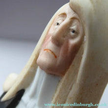 Load image into Gallery viewer, Antique Bisque Porcelain SKINNY or Elongated Figurine by Schafer &amp; Vater: THE VIOLINST
