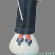 Load image into Gallery viewer, Antique Bisque Porcelain SKINNY or Elongated Figurine by Schafer &amp; Vater: THE VIOLINST
