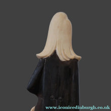Load image into Gallery viewer, Rare Antique Bisque Porcelain SKINNY or Elongated  Figurine by Schafer &amp; Vater: THE VIOLINST
