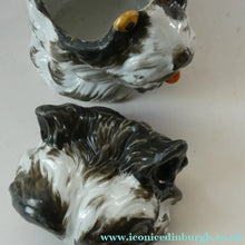 Load image into Gallery viewer, Rare Late 19th Century Continental Ceramic Tobacco Jar. Terrier Head
