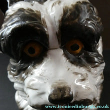 Load image into Gallery viewer, Rare Late 19th Century Continental Ceramic Tobacco Jar. Terrier Head
