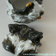Load image into Gallery viewer, Rare Late 19th Century Continental Ceramic Tobacco Jar. Terrier Head
