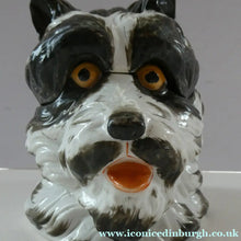 Load image into Gallery viewer, Rare Late 19th Century Continental Ceramic Tobacco Jar. Terrier Head
