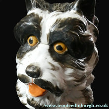 Load image into Gallery viewer, Rare Late 19th Century Continental Ceramic Tobacco Jar. Terrier Head

