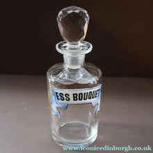 Load image into Gallery viewer, RARE Antique French Glass Perfume Oil Bottle. Baccarat Design. ESS BOUQUET
