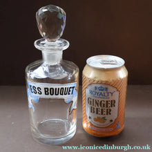 Load image into Gallery viewer, RARE Antique French Glass Perfume Oil Bottle. Baccarat Design. ESS BOUQUET
