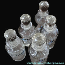 Load image into Gallery viewer, RARE Antique French Glass Perfume Oil Bottle. Baccarat Design. ESS BOUQUET
