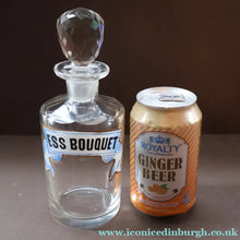 Load image into Gallery viewer, RARE Antique French Glass Perfume Oil Bottle. Baccarat Design. ESS BOUQUET
