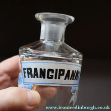 Load image into Gallery viewer, RARE Antique French Glass Perfume Oil Bottle. Baccarat Design. FRANGIPANNI
