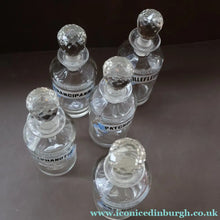 Load image into Gallery viewer, RARE Antique French Glass Perfume Oil Bottle. Baccarat Design. ESS BOUQUET
